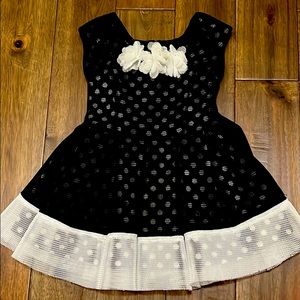 Size 2T black formal dress